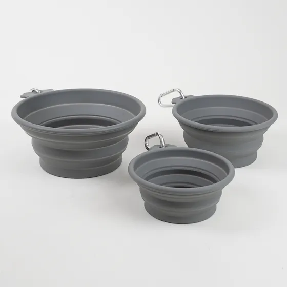 Selected by ZOO Collapsible Travel Bowl Soft, M/L, 400ml, 14x12,5cm - Various colors - 7