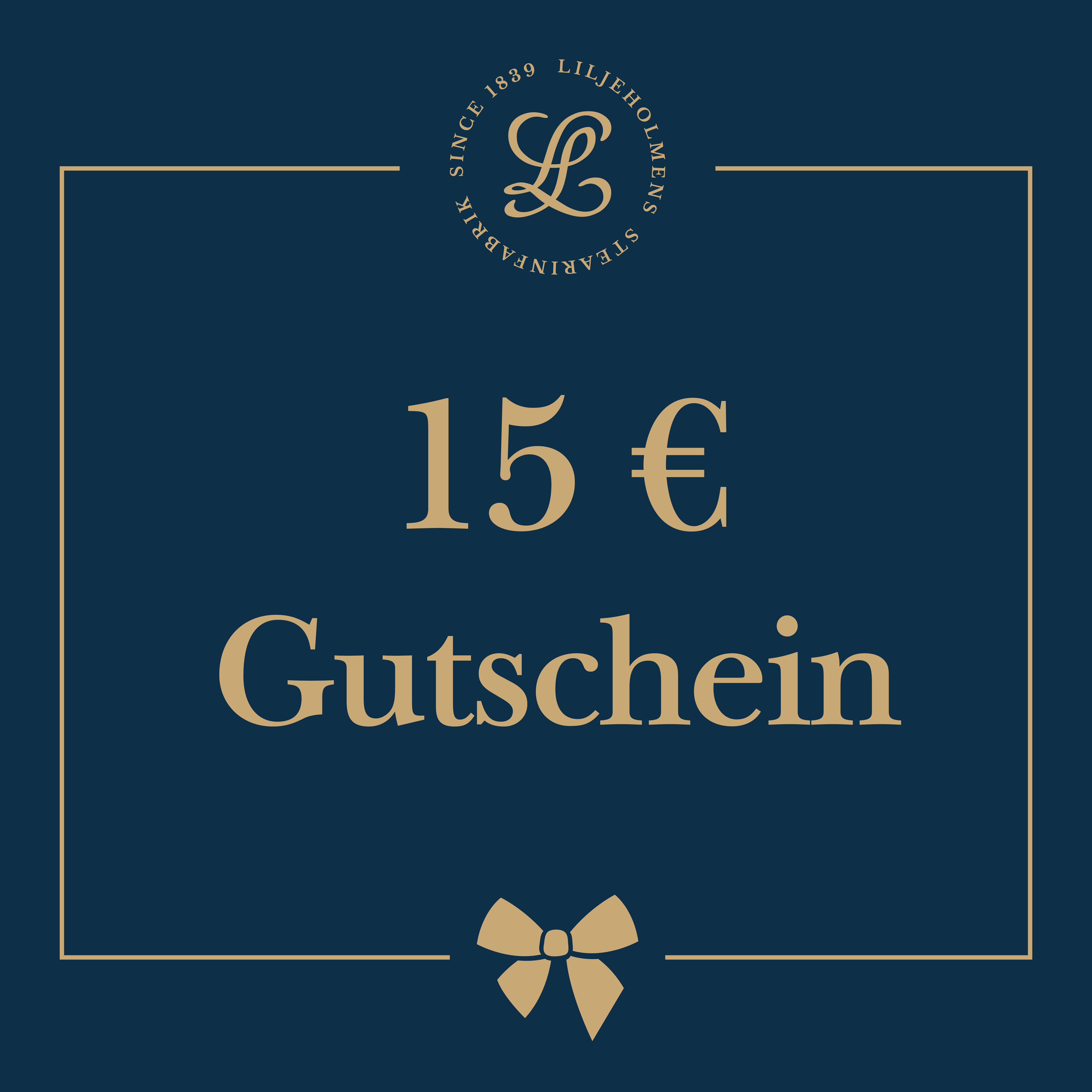 Geschenkgutschein 15 € I digital
