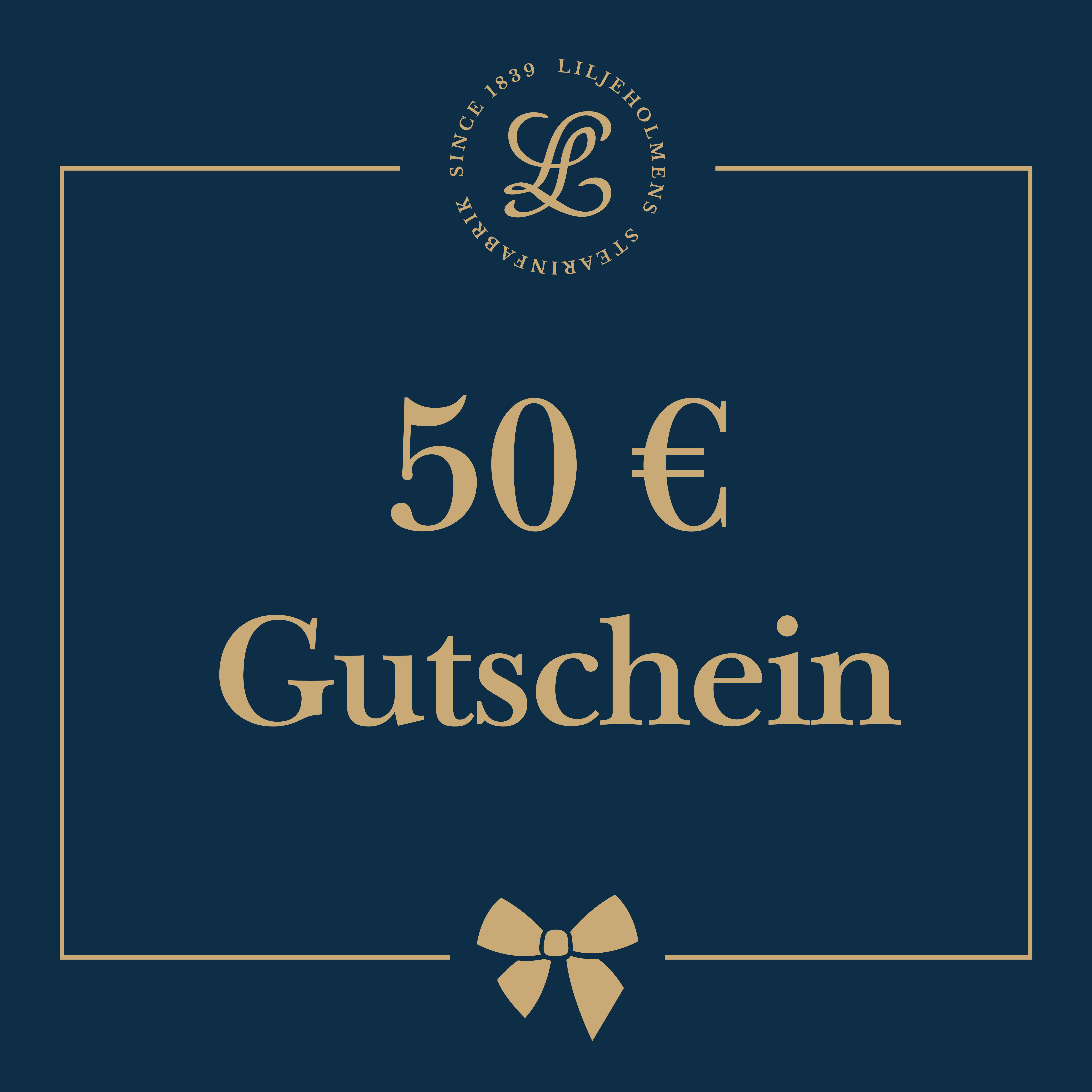 Geschenkgutschein 50 € I digital