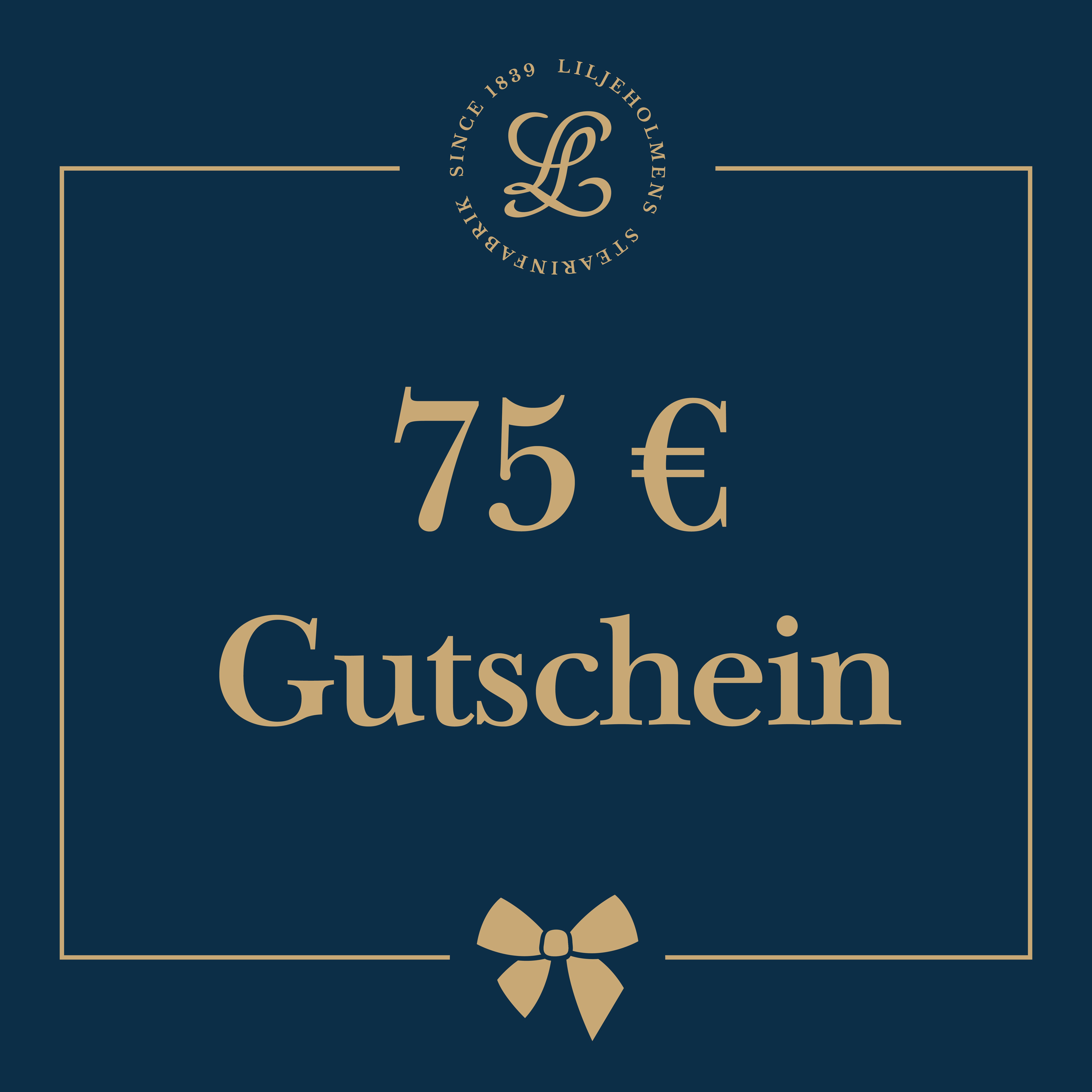 Geschenkgutschein 75 € I digital