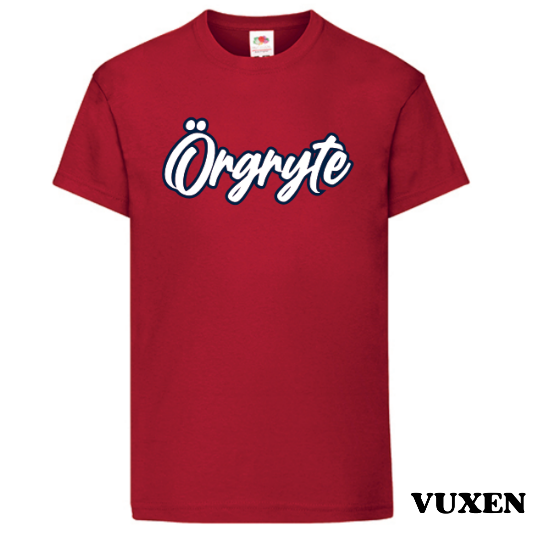 Röd t-shirt Örgryte