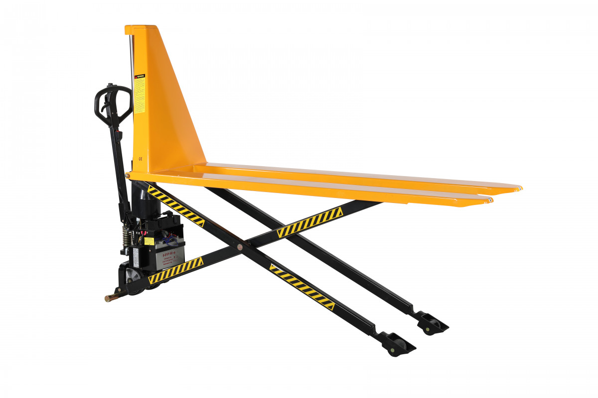 Batteridriven höglyftande Pallyftare / Maxlast: 1000 kg - 3