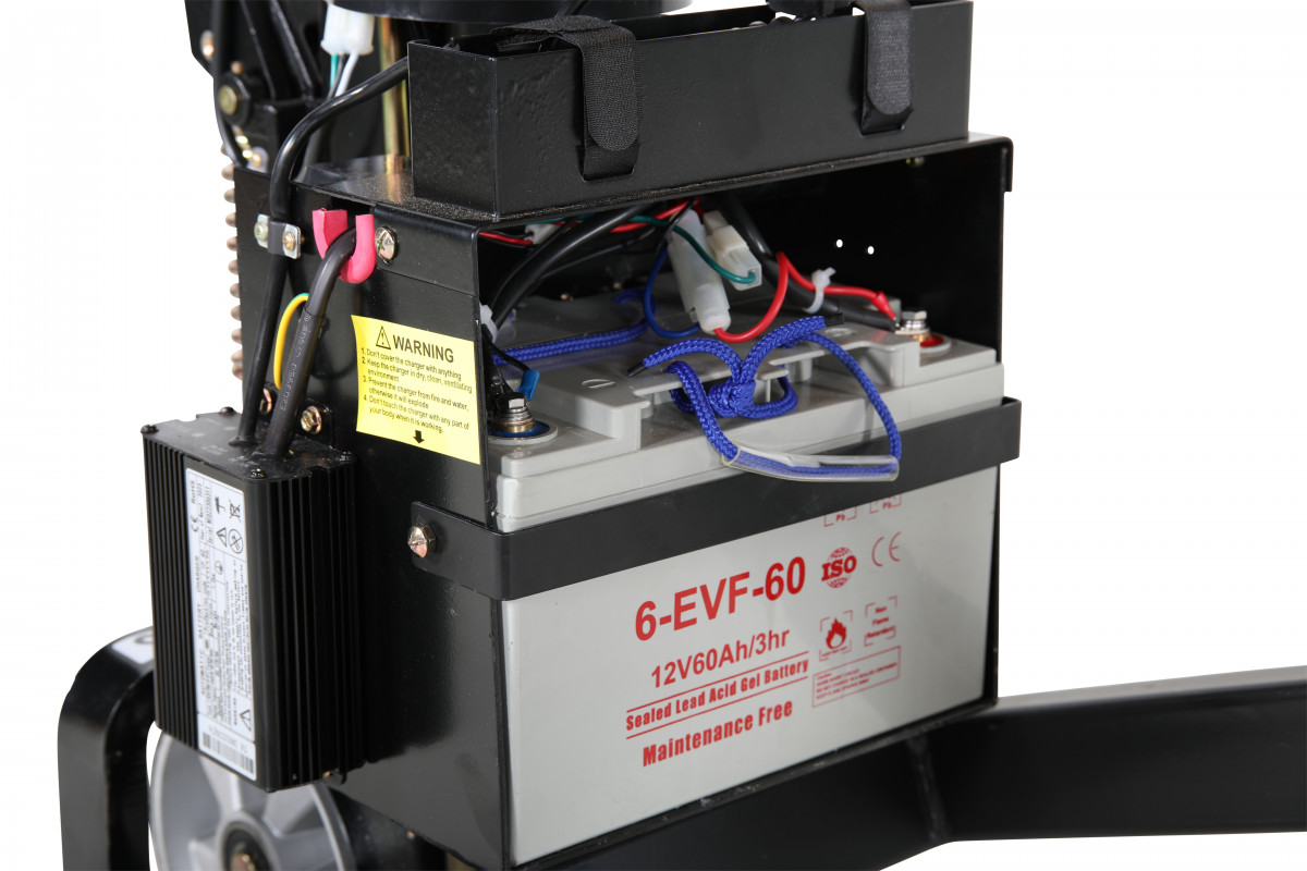Batteridriven höglyftande Pallyftare / Maxlast: 1000 kg - 7