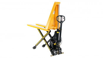 Batteridriven höglyftande Pallyftare / Maxlast: 1000 kg