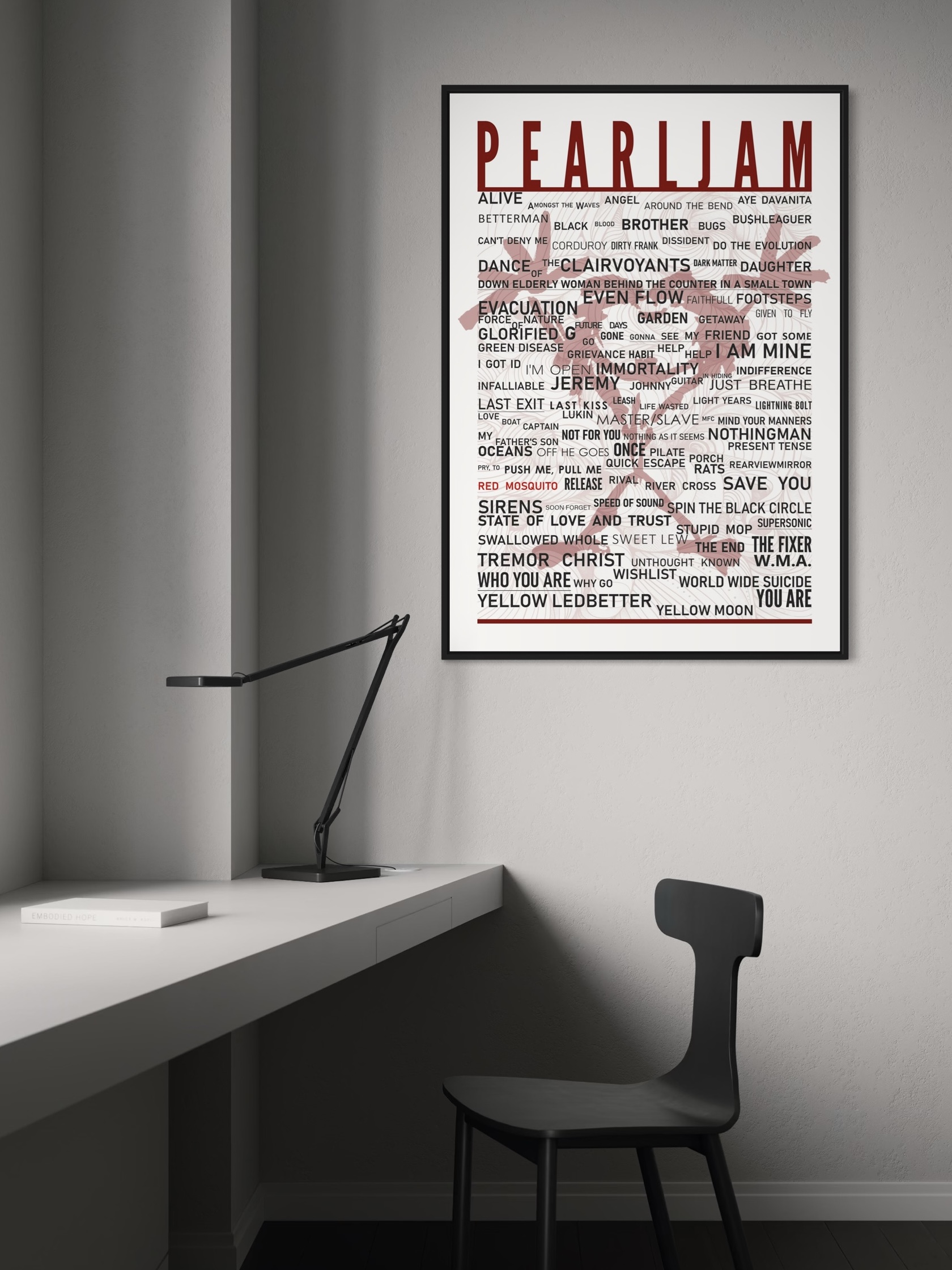 Pearl Jam Red - Poster