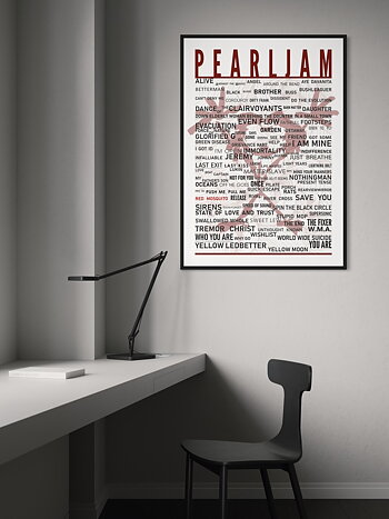Pearl Jam Red - Poster