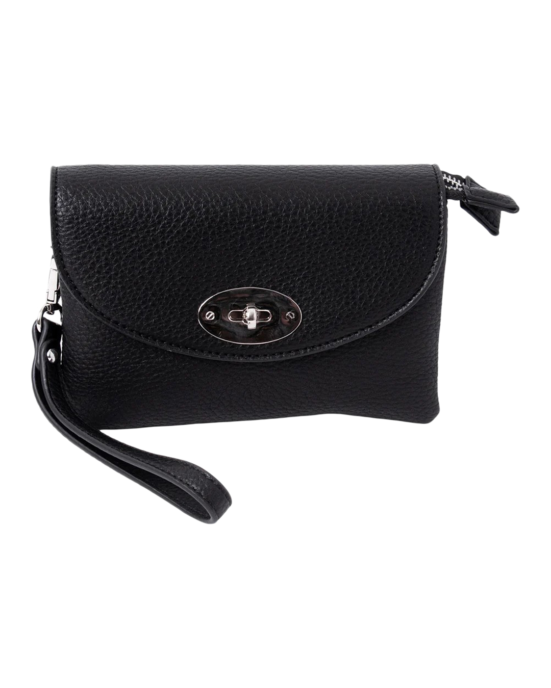 Väska Danielle clutch svart/silver