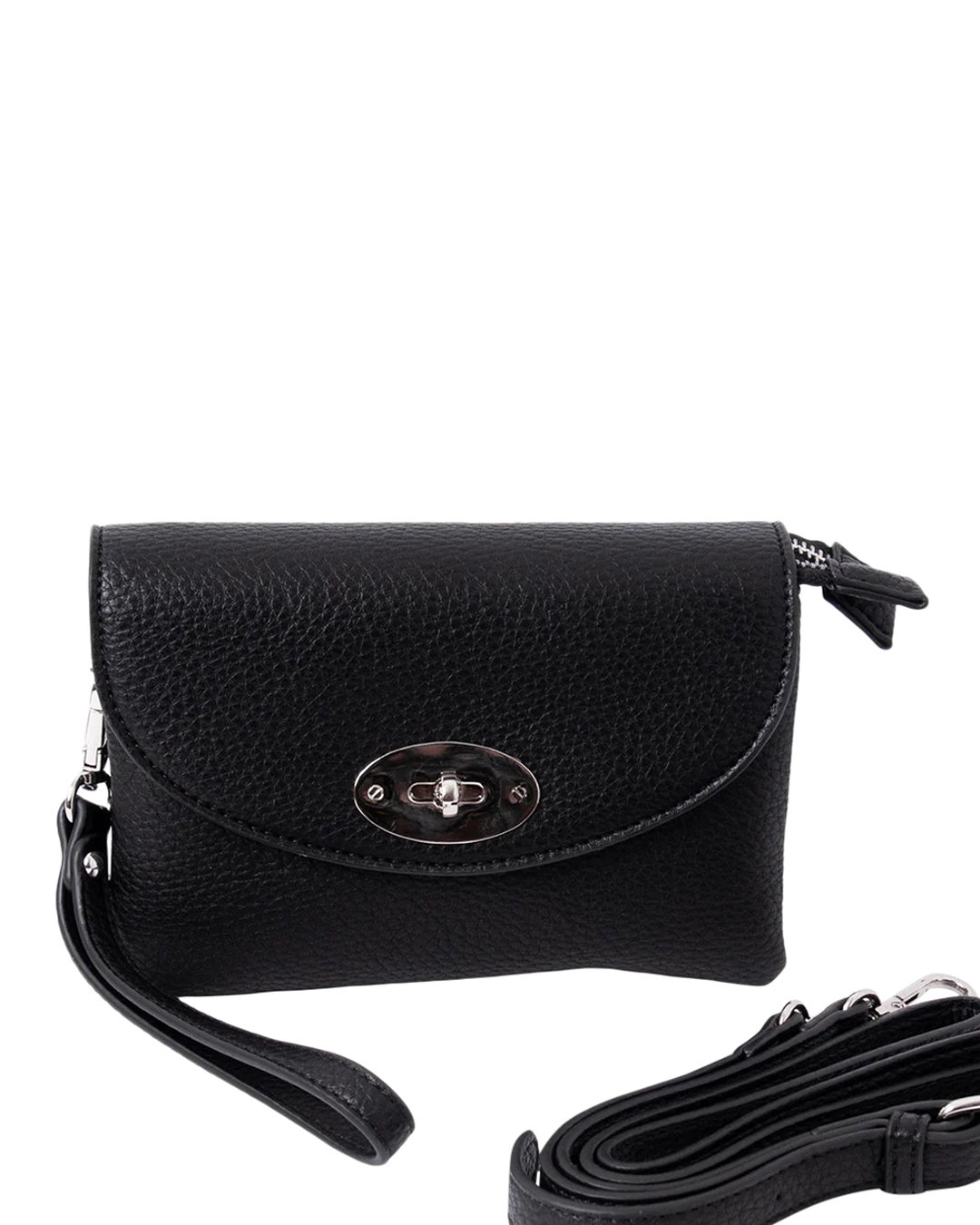 Väska Danielle clutch svart/silver - 3