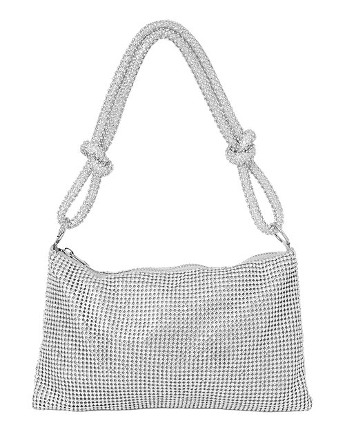 Festväska silver med strass