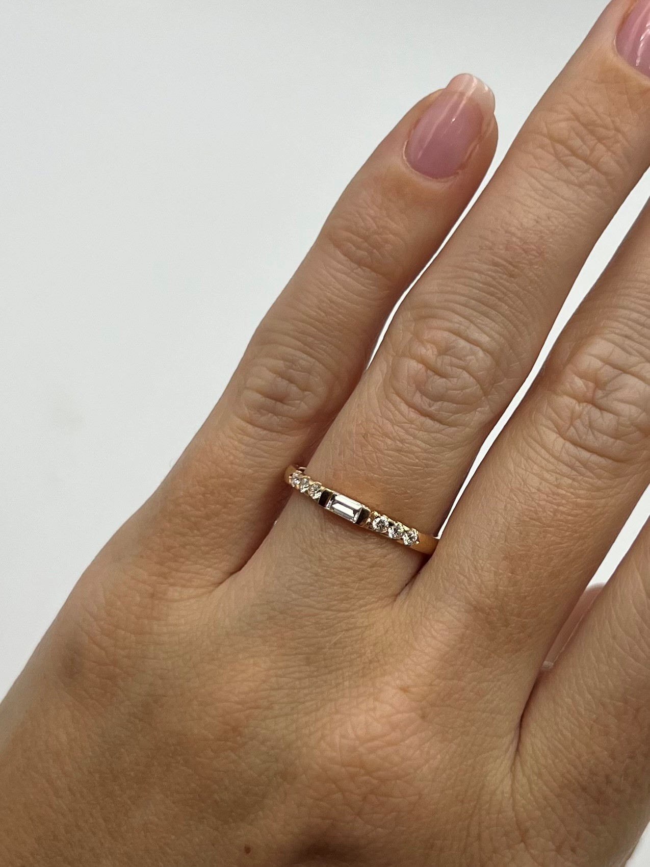 Ring Michelle handgjord diamanter guld 18 karat  - 4
