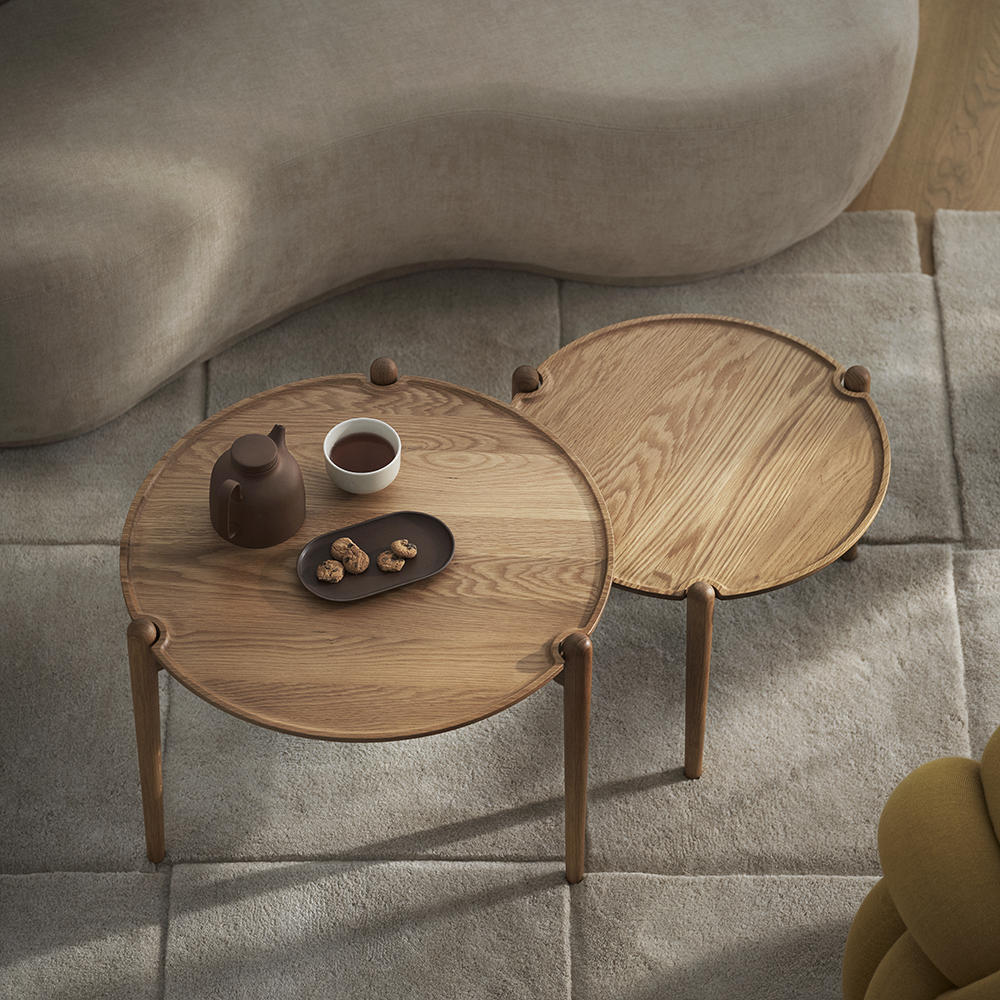 Aria Bord Ø50 lågt (flera färger) - Design House Stockholm - 2