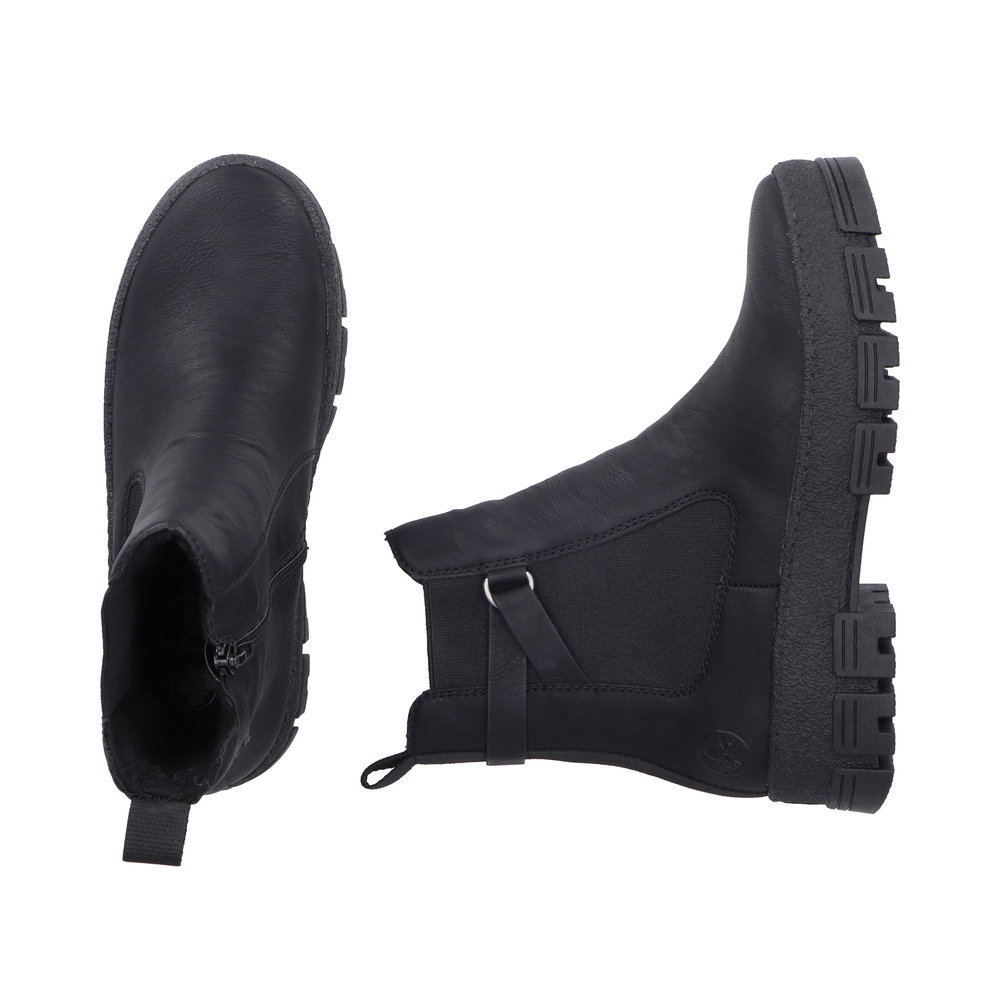 Rieker Damboots syntet varmfodrad Svart - 8