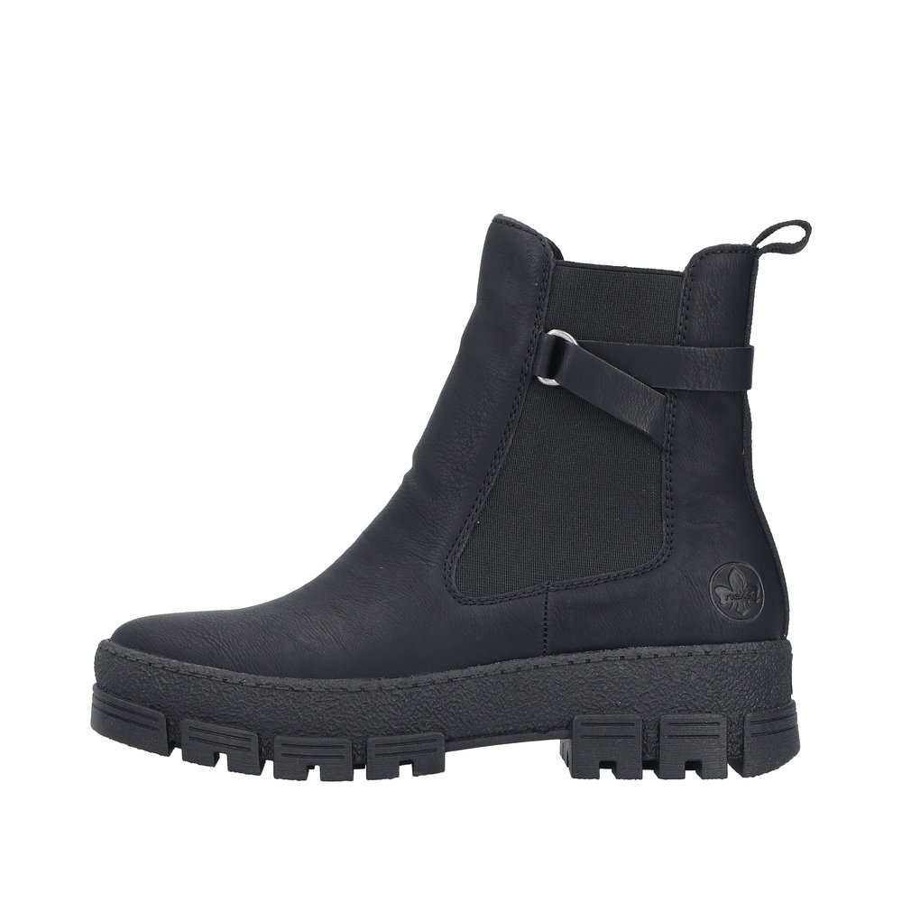 Rieker Damboots syntet varmfodrad Svart - 6