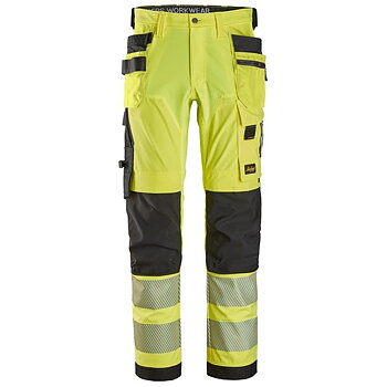 Varselbyxor med 4-vägsstretch och hölsterfickor, klass 2 (6232)
