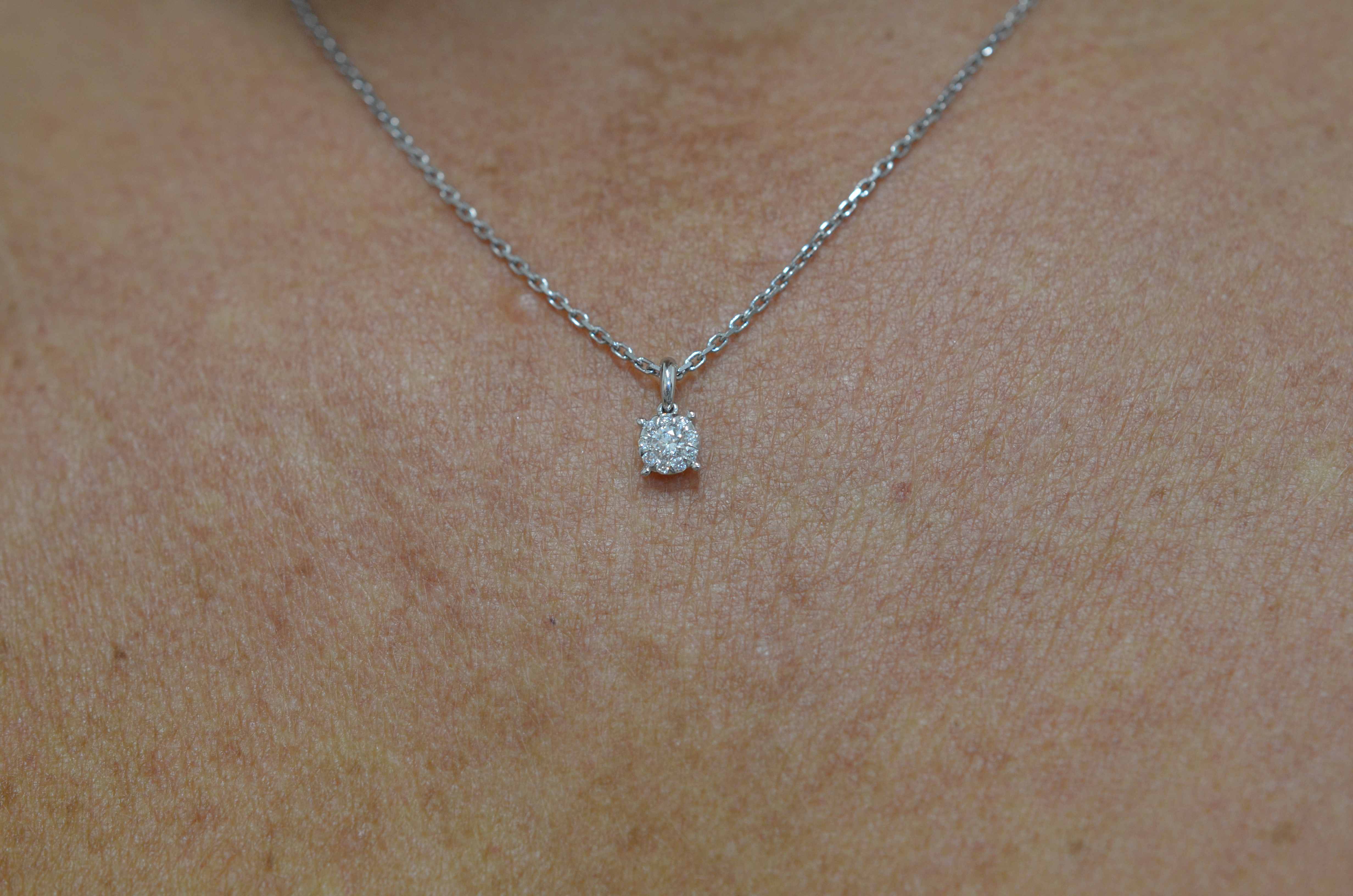 18k Diamanthänge 0,17 ct - 3