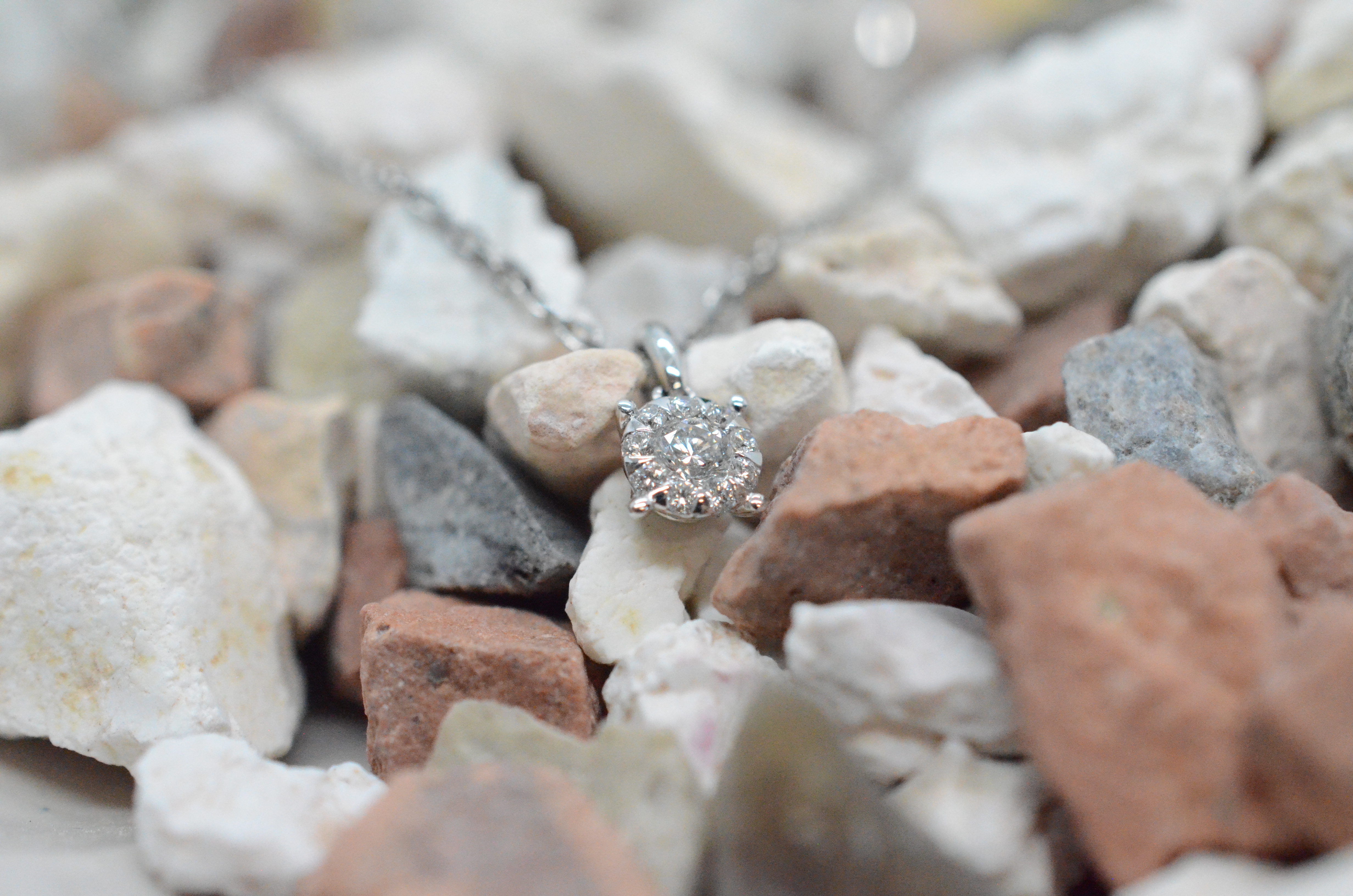 18k Diamanthänge 0,17 ct - 2