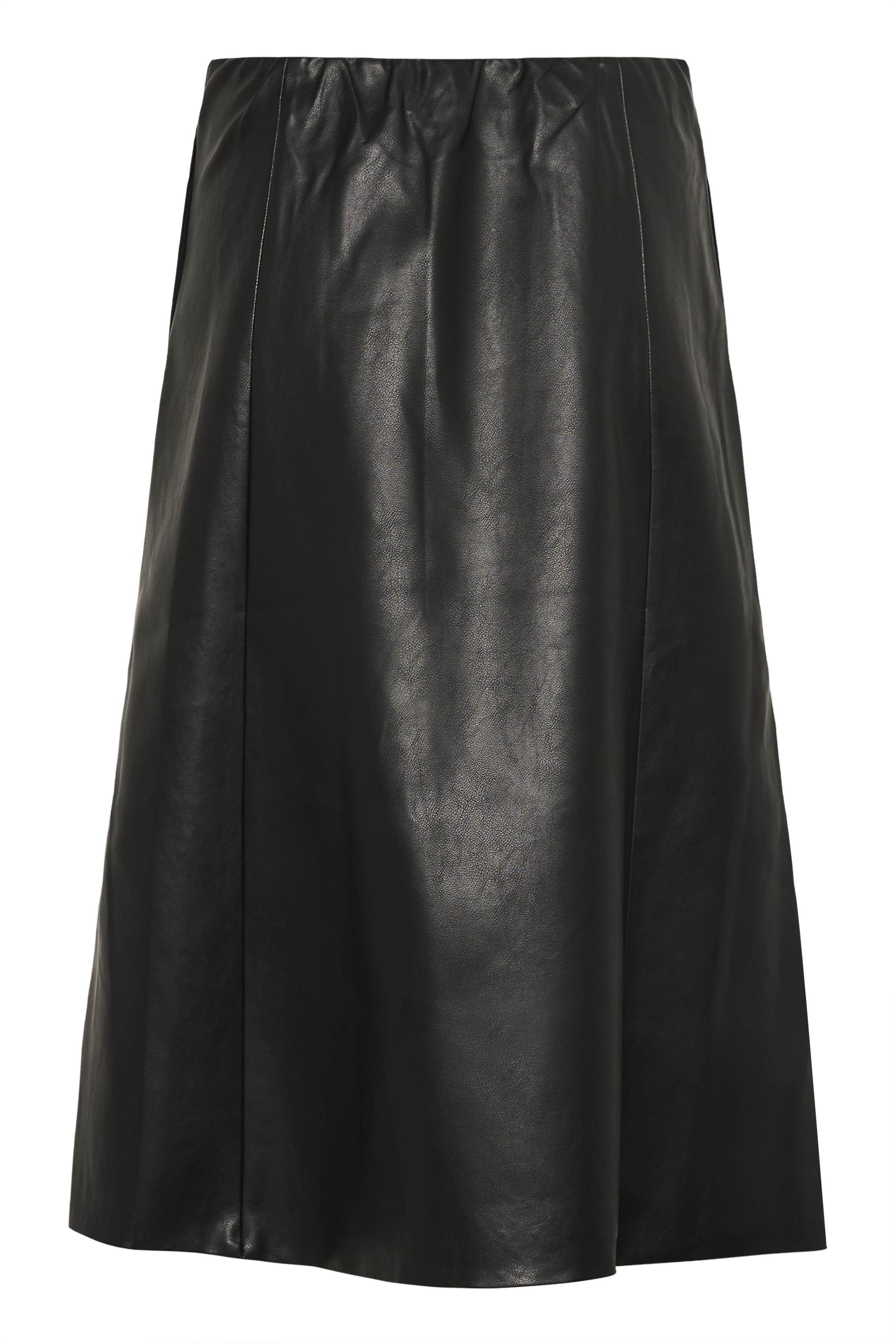 CRPaloma Skirt BPitch Black Kjol i skinnimitation - 5