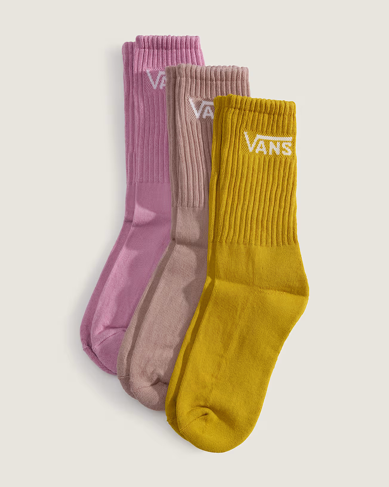 Vans Classic Crew Strumpor 3-Pack Pink Dawn - 2
