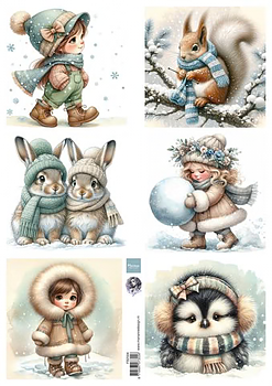 Klippark Marianne Design -Cosy Winter by Fairybells