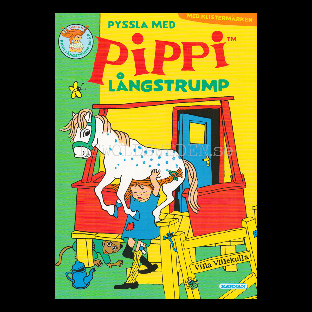 Pippi - PYSSELBOK - Pippi LÅNGSTRUMP - L30