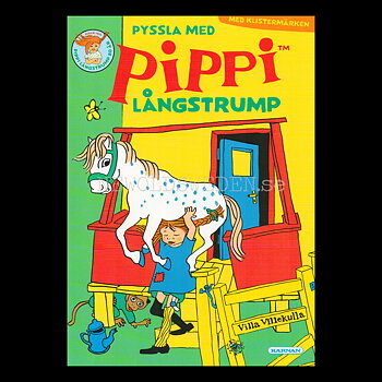 Pippi - PYSSELBOK - Pippi LÅNGSTRUMP - L30