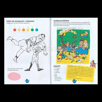Pippi - PYSSELBOK - Pippi LÅNGSTRUMP - L30