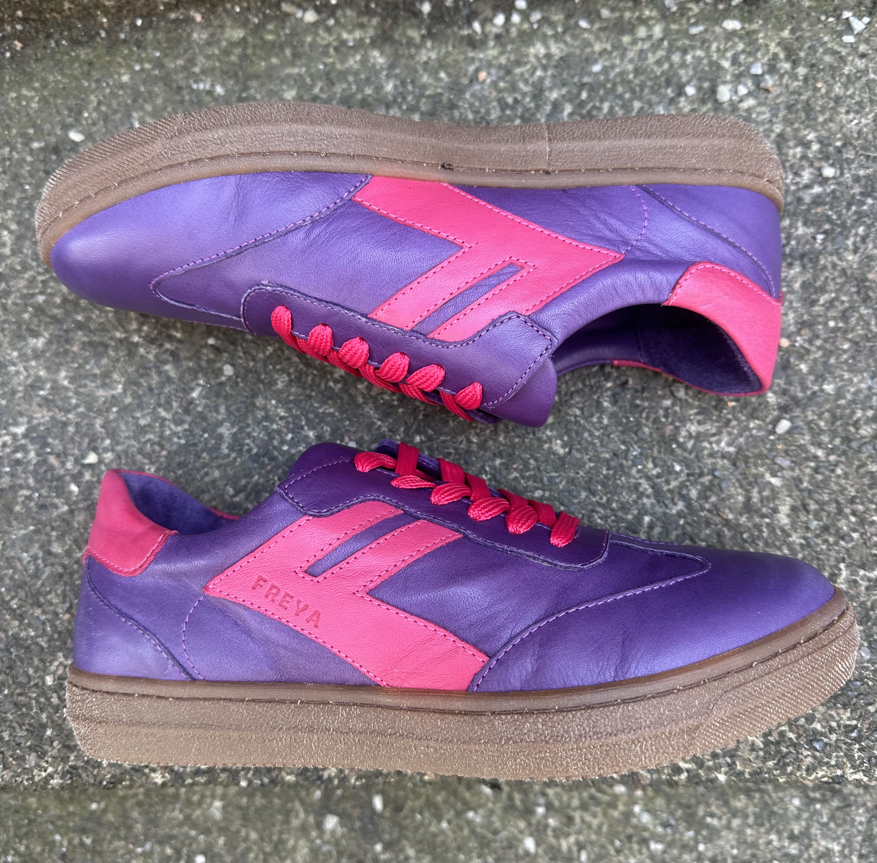 Sneakers Freya från  Andrea Conti, lila/ hot pink - 2
