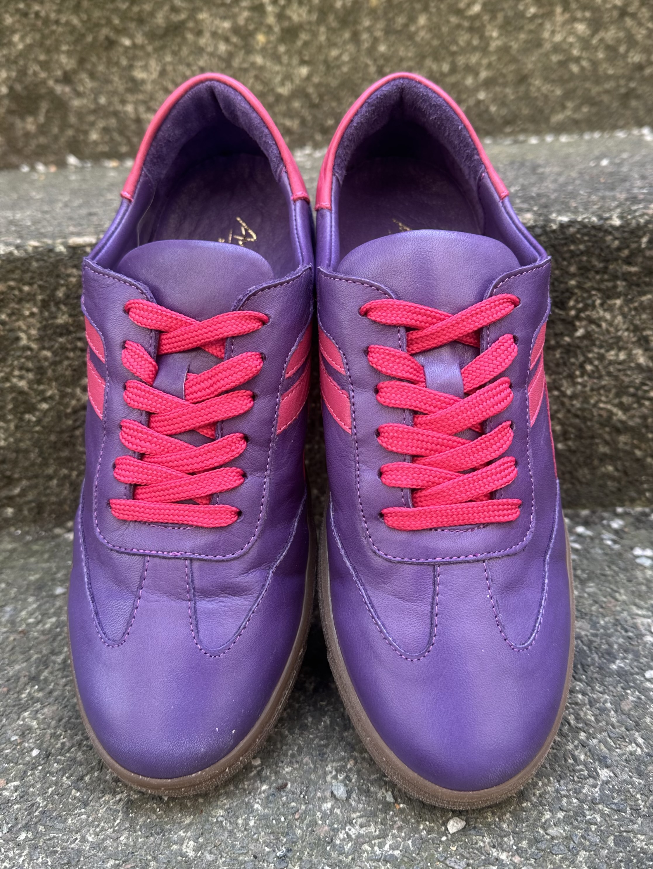 Sneakers Freya från  Andrea Conti, lila/ hot pink - 3