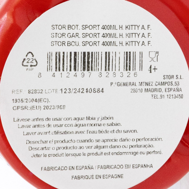Hello Kitty & Friends Vattenflaska - 400 ml - 4