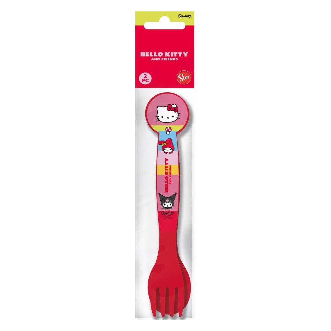Hello Kitty & Friends Bestickset 16 cm - 2