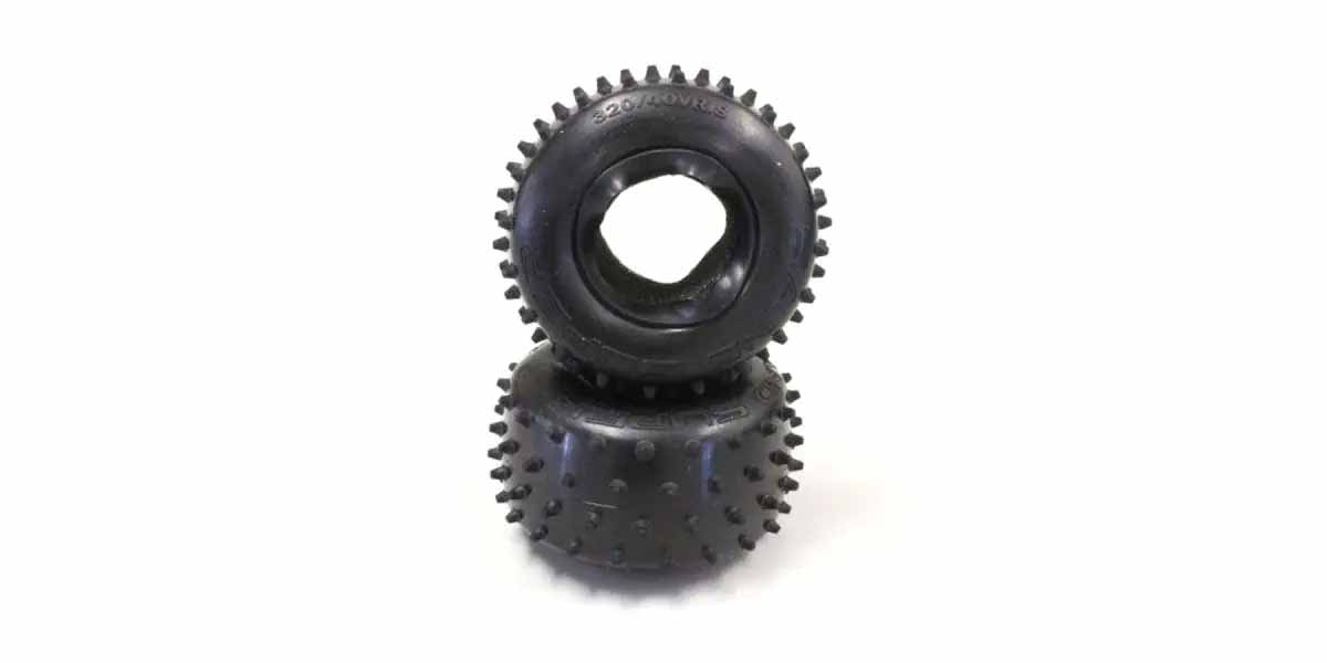 Kyosho OTT243MC Turbo Optima Medium Tires 43x86x40mm (2) - Pin type
