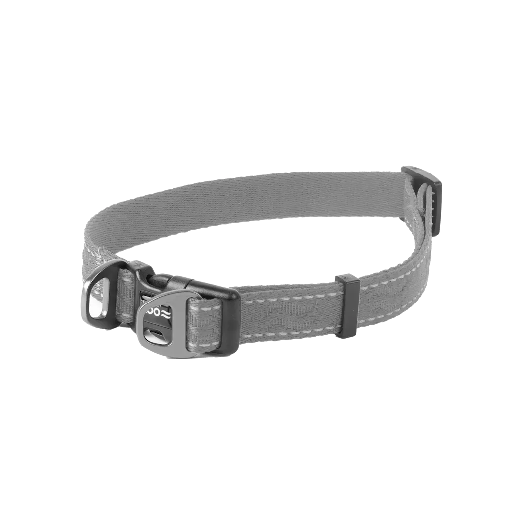 Selected by ZOO Dog collar Rufus adjustable, Gray - Various sizes - 2