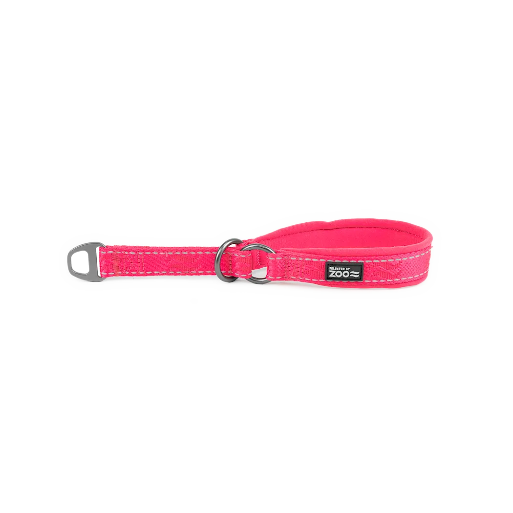 Selected by ZOO Dog collar Rufus half-strap, Pink - Various sizes - 4