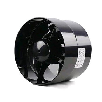 Black Orchid Axial-Flo Turbo Ø100 mm – 135 m³/h kompakt inline-fläkt