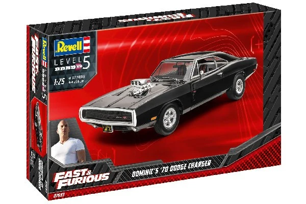 Revell Fast & Furious - Dominic's 1970 Dodge Charger 1:24