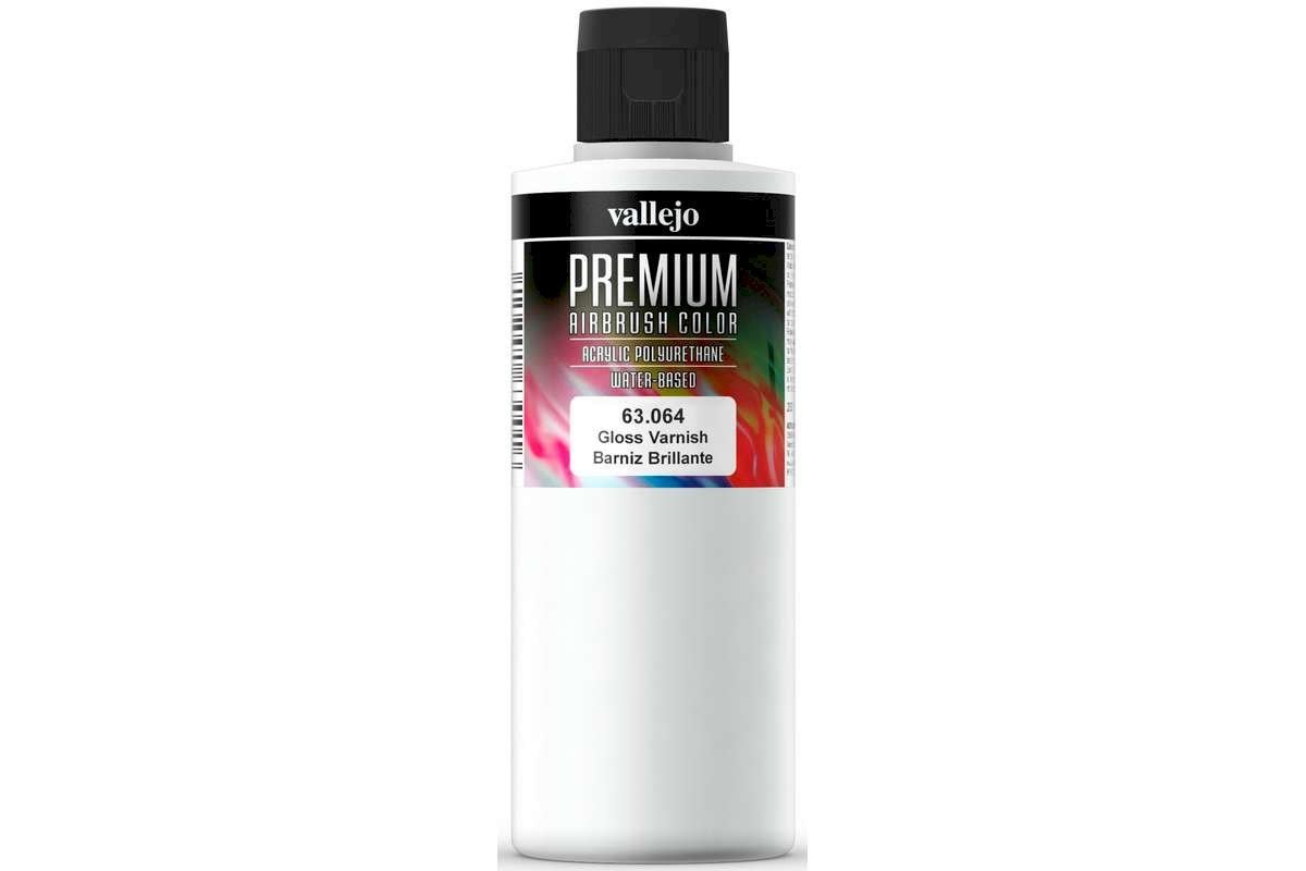 Vallejo Gloss Varnish, 200 ml