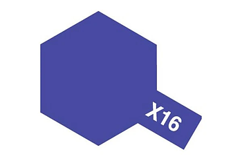 Tamiya Acrylic Mini X-16 Purple (Gloss), färg