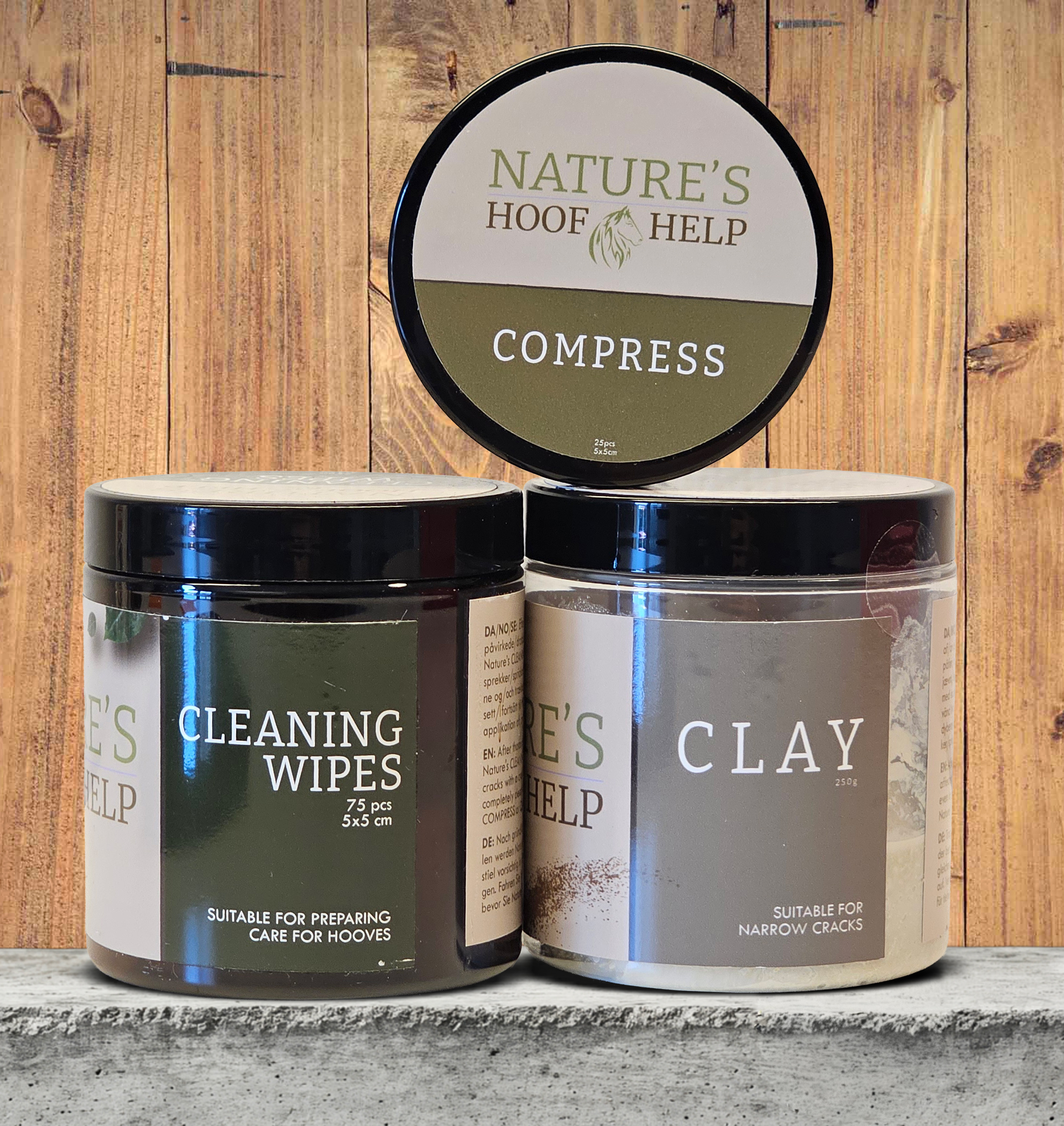Hovvårdspaket - Nature's Hoof Help trio