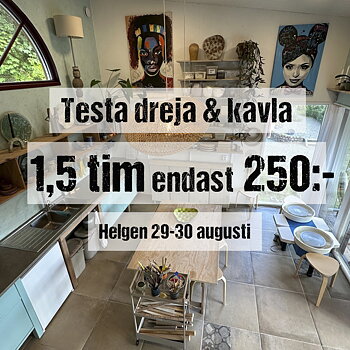 TESTA PÅ KERAMIK 29-30 aug