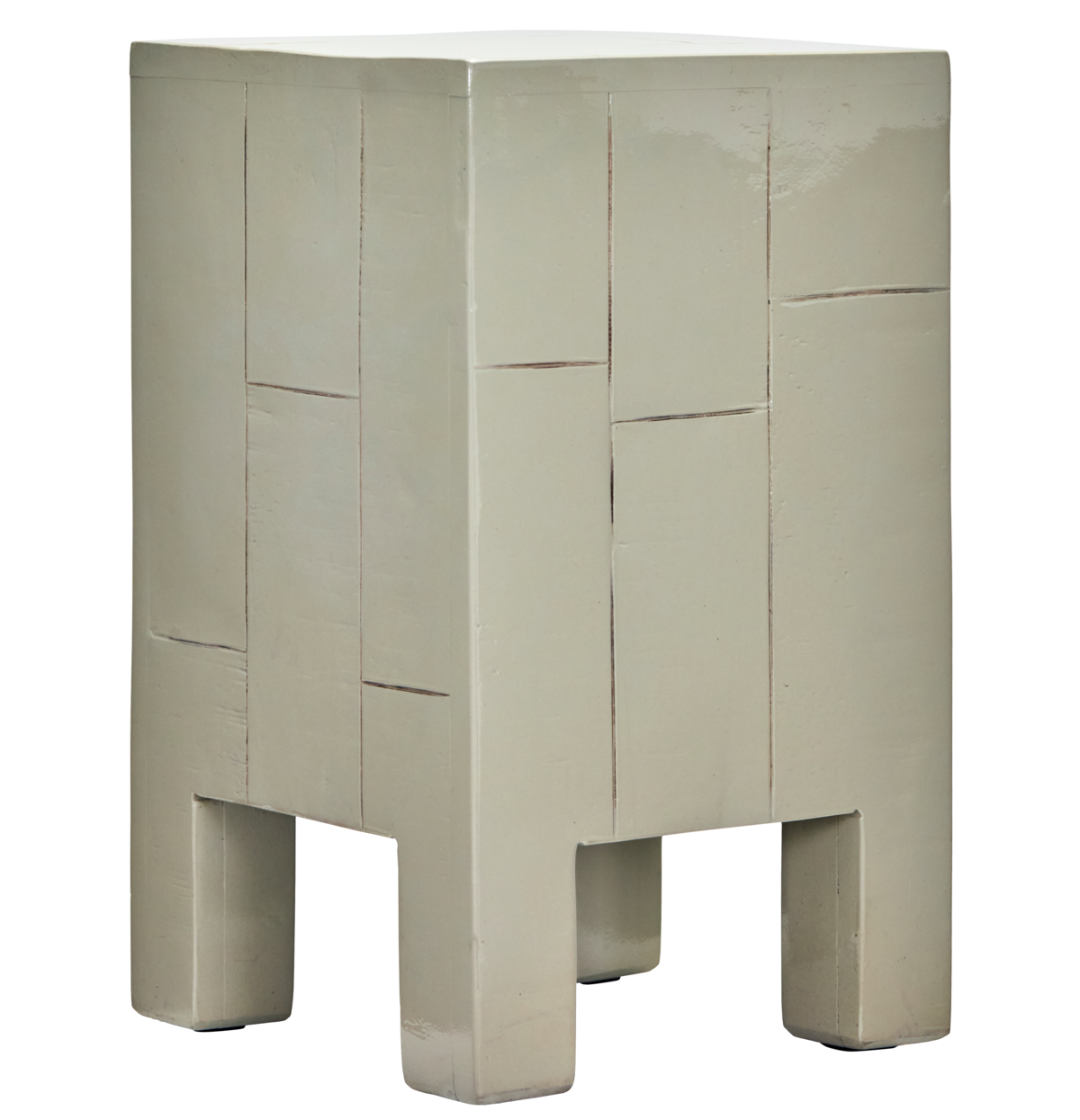 Sidobord Brick, Beige - 2