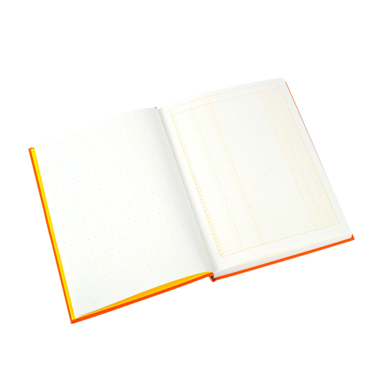 Grids & Guides Notebook, Orange - 6