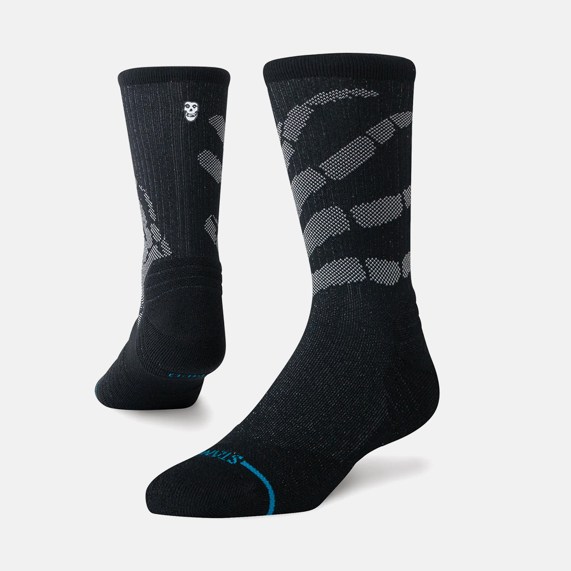 Stance - Hands X Crew Sock Black