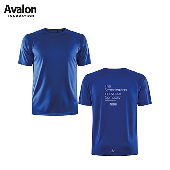 Avalon Craft Funktions t-shirt Blå