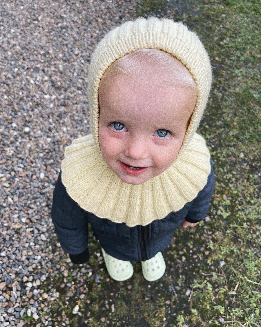PetiteKnit Sunday Balaclava 6 mån-6 år (26 m resår st 4) - 5