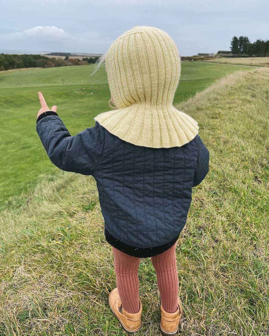 PetiteKnit Sunday Balaclava 6 mån-6 år (26 m resår st 4) - 3