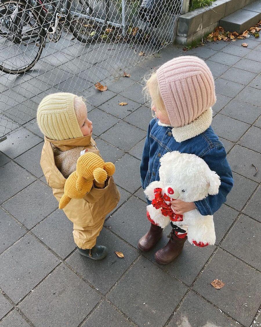 PetiteKnit Sunday Balaclava 6 mån-6 år (26 m resår st 4)