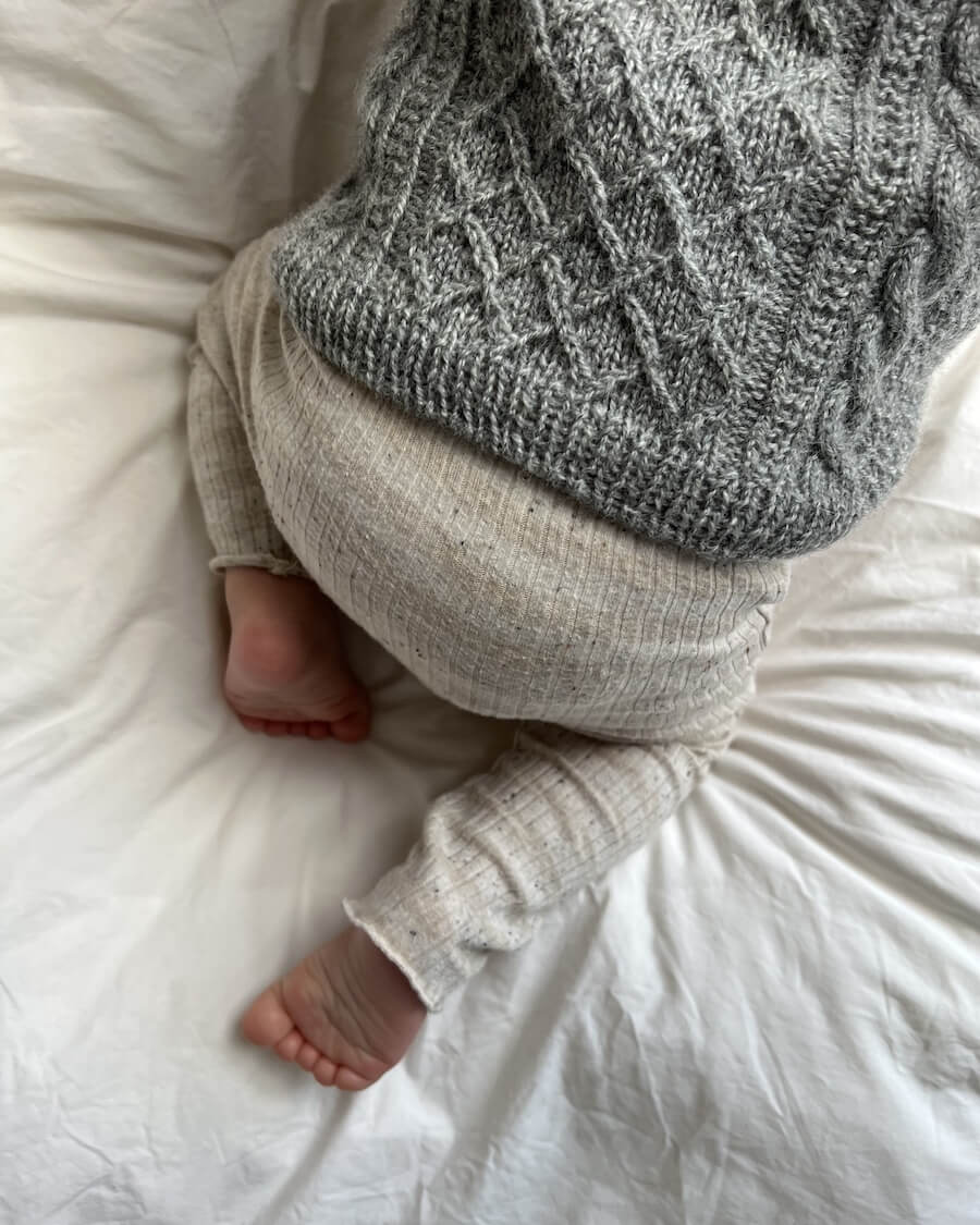 PetiteKnit Moby Slipover Baby (29 m struktur st 3) - 3