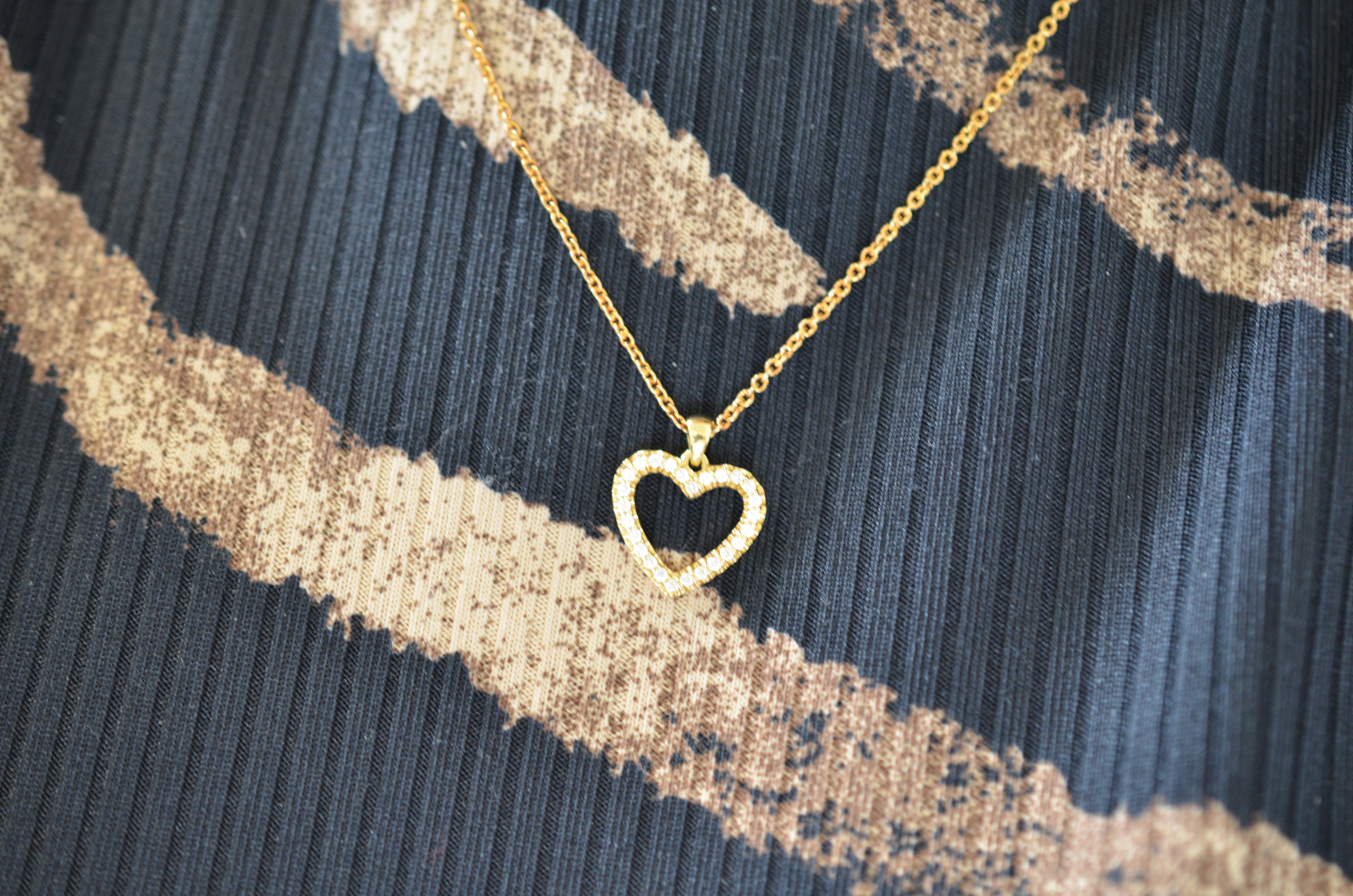 18k Diamond Heart 0,12 ct - 3