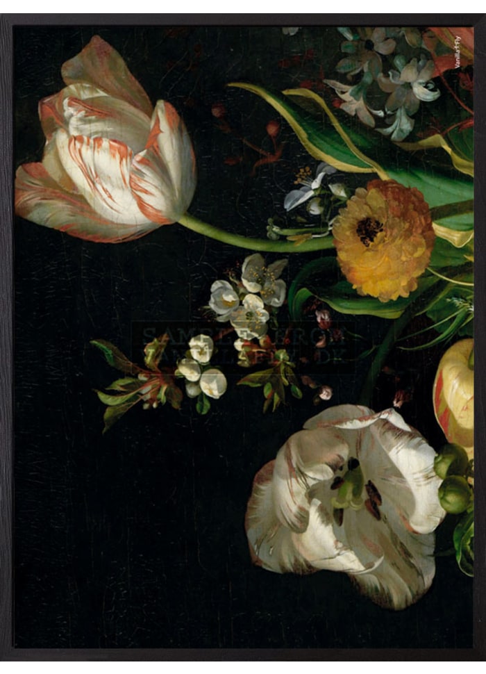 Poster Baroque bouquet
