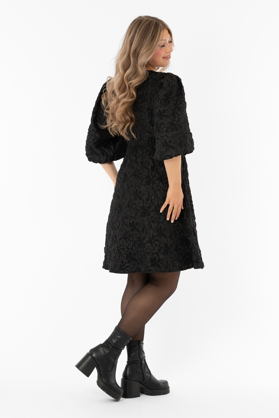 Belora dress - black - 4